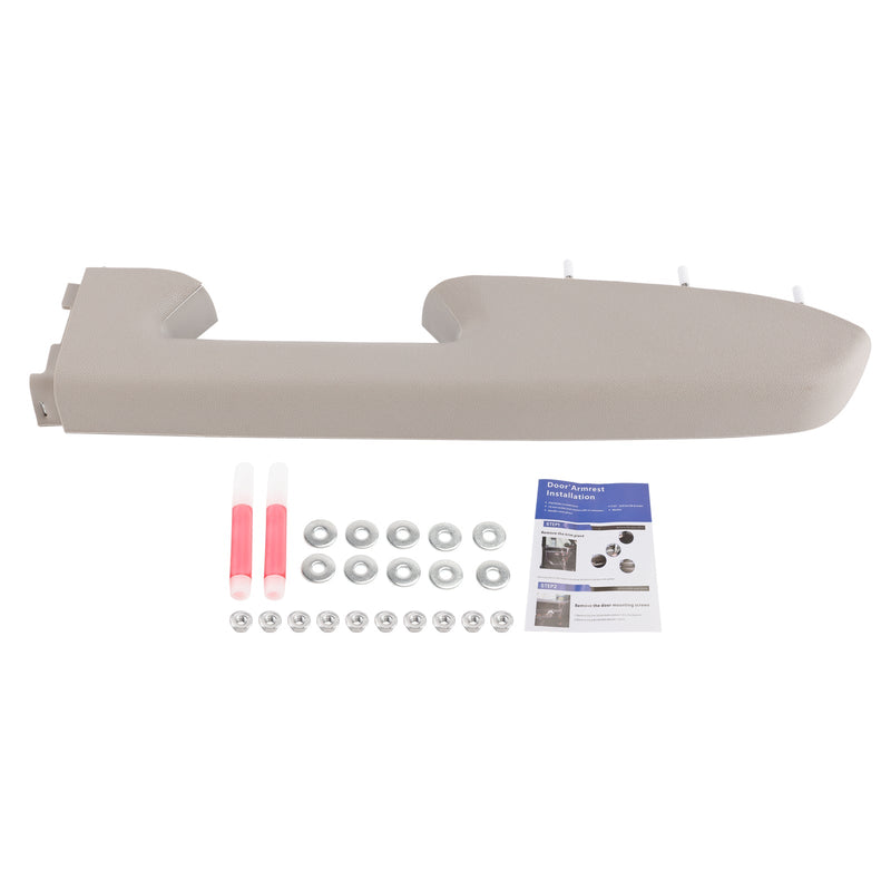 Chevy Silverado 1500 2500HD 2010-2014 Gray Front Right Passenger Side Armrest Repair Kit 22818471