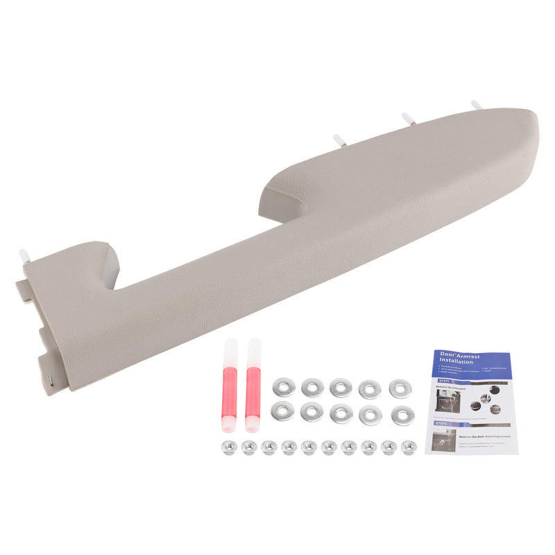 Chevy Silverado 1500 2500HD 2010-2014 Gray Front Right Passenger Side Armrest Repair Kit 22818471