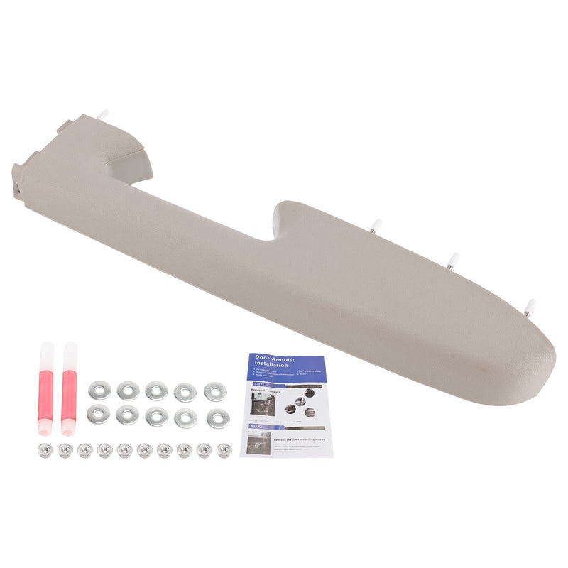 Chevy Silverado 1500 2500HD 2010-2014 Gray Front Right Passenger Side Armrest Repair Kit 22818471