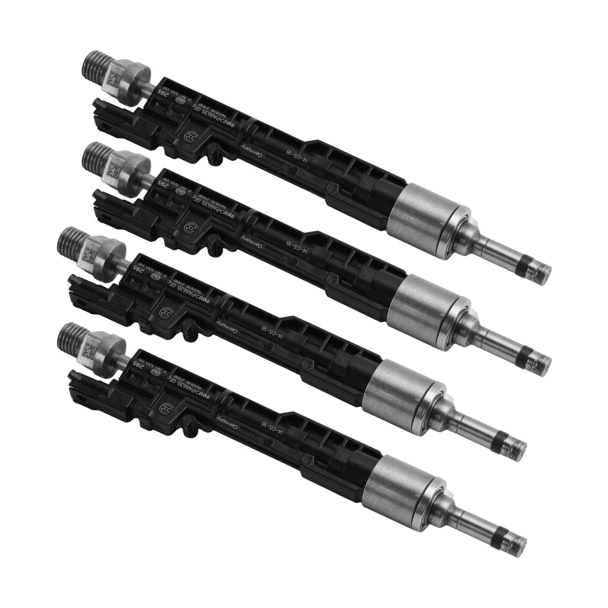 BMW F10 M5 F06 F07 F12 F13 F15 X5 0261500136 13647599876 4PCS Fuel Injector