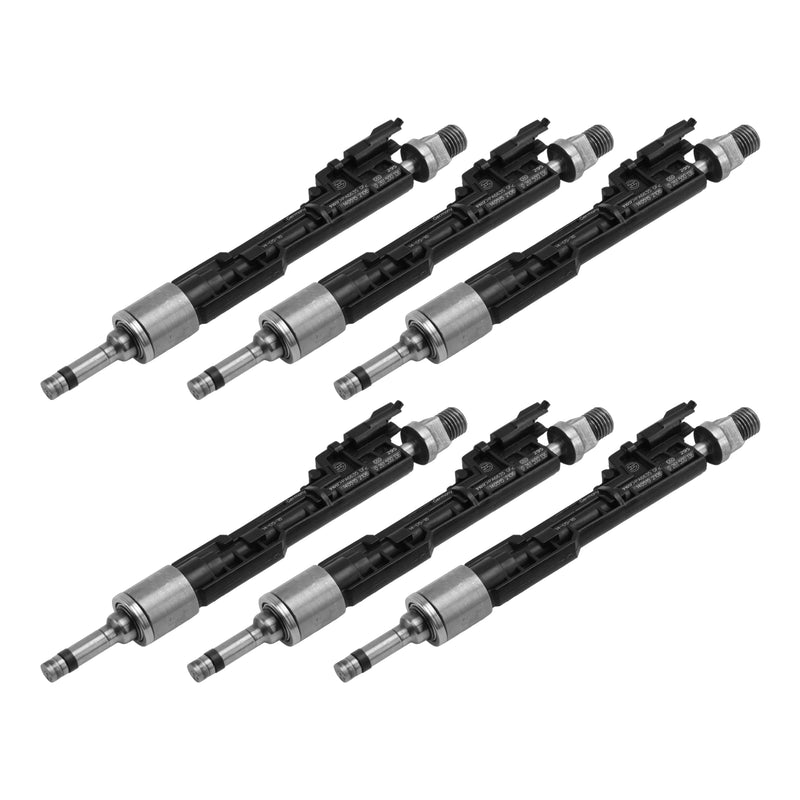 BMW F10 M5 F06 F07 F12 F13 F15 X5 0261500136 13647599876 6PCS Fuel Injector