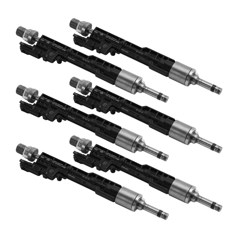 BMW F10 M5 F06 F07 F12 F13 F15 X5 0261500136 13647599876 6PCS Fuel Injector