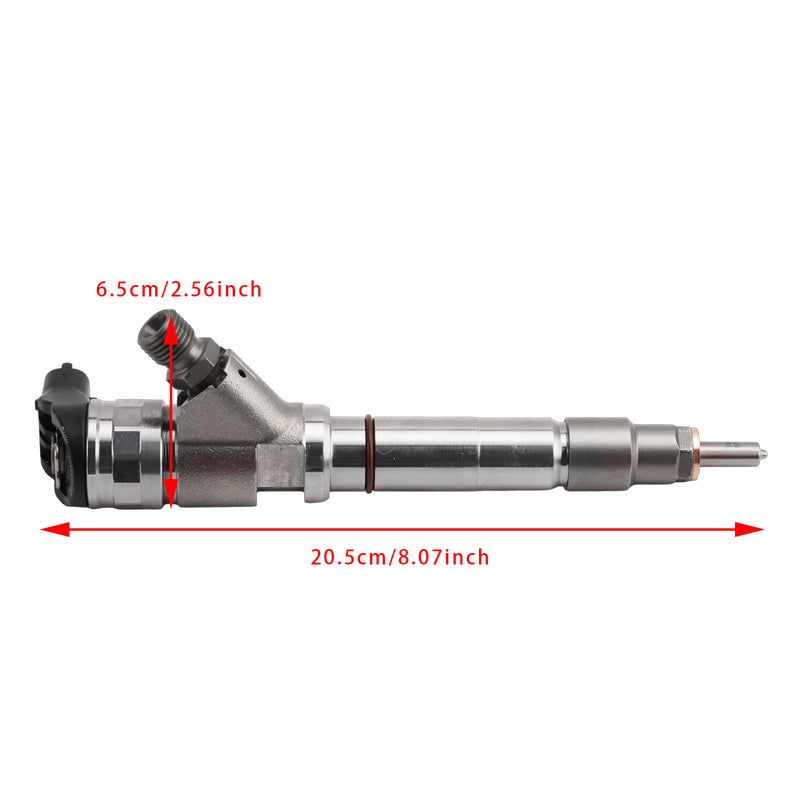 GMC Chevy 6.6L LMM Duramax 2007-2010 0445120082 0986435520 1PCS Fuel Injector