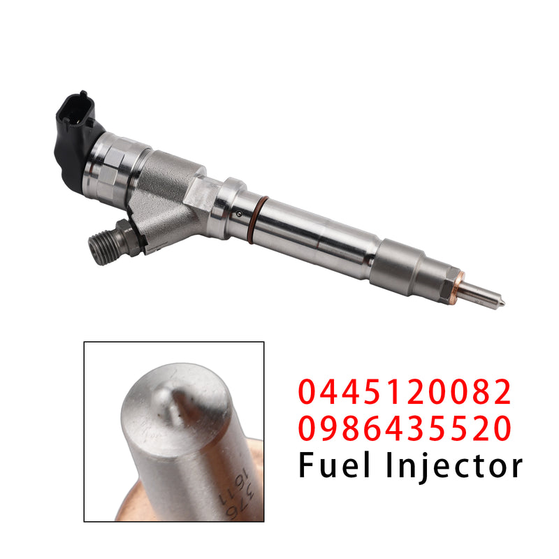 GMC Chevy 6.6L LMM Duramax 2007-2010 0445120082 0986435520 1PCS Fuel Injector