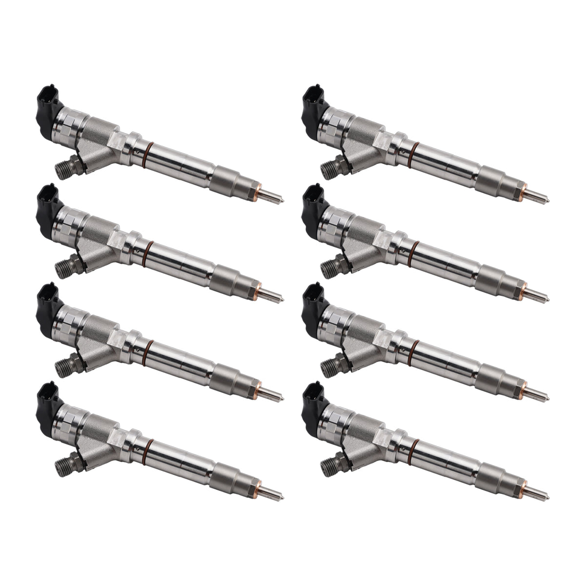 GMC Chevy 6.6L LMM Duramax 2007-2010 0445120082 0986435520 8PCS Fuel Injector