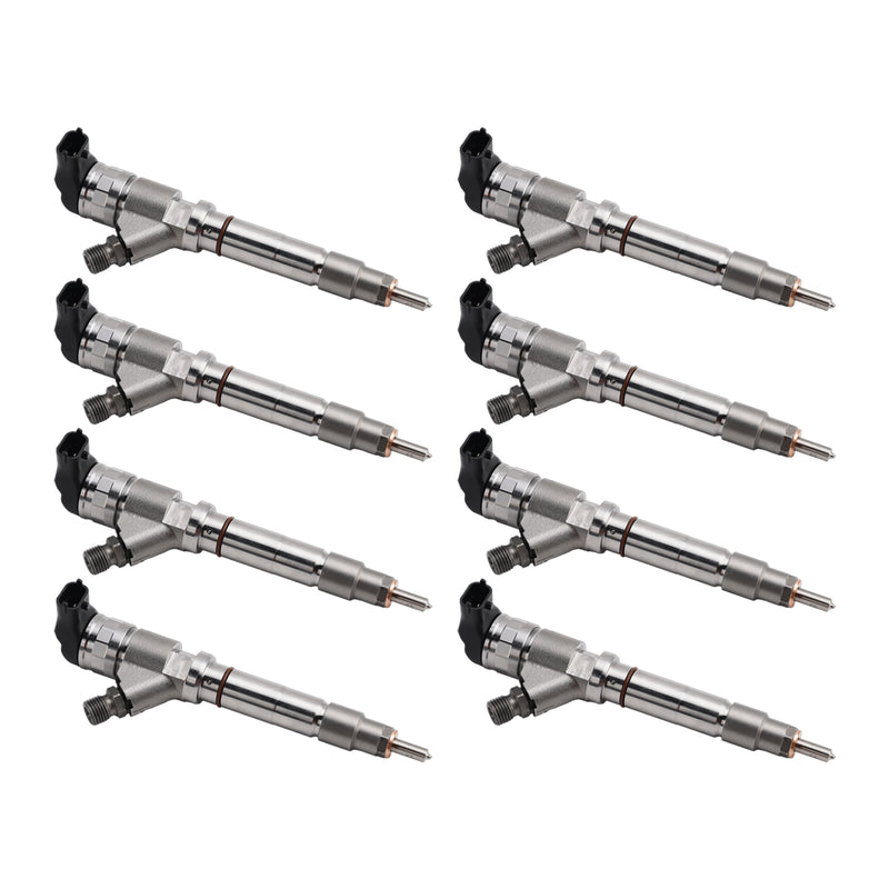 GMC Chevy 6.6L LMM Duramax 2007-2010 0445120082 0986435520 8PCS Fuel Injector