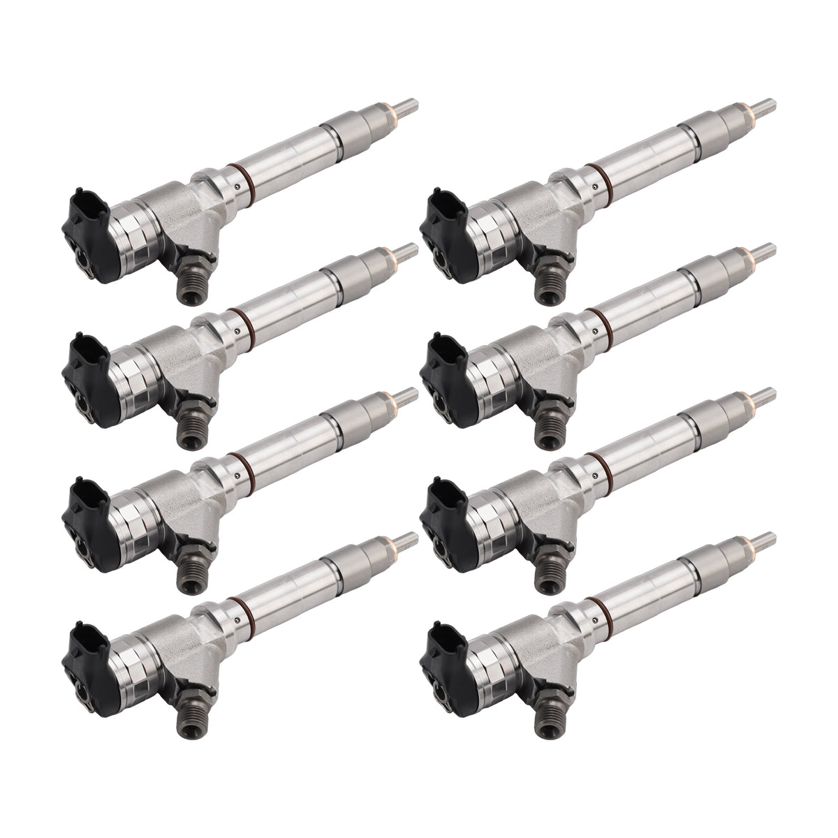 GMC Chevy 6.6L LMM Duramax 2007-2010 0445120082 0986435520 8PCS Fuel Injector