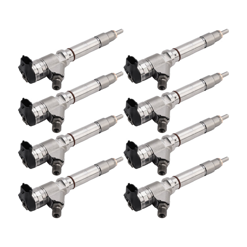 GMC Chevy 6.6L LMM Duramax 2007-2010 0445120082 0986435520 8PCS Fuel Injector