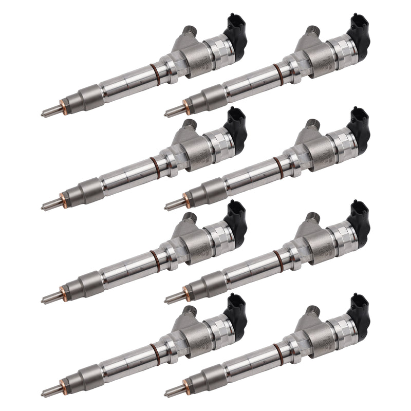 GMC Chevy 6.6L LMM Duramax 2007-2010 0445120082 0986435520 8PCS Fuel Injector