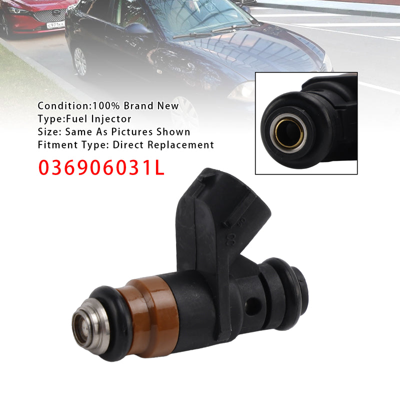 Seat Cordoba Ibiza Skoda Fabia VW Golf 1.4 1.6 036906031L 1PCS Fuel Injector