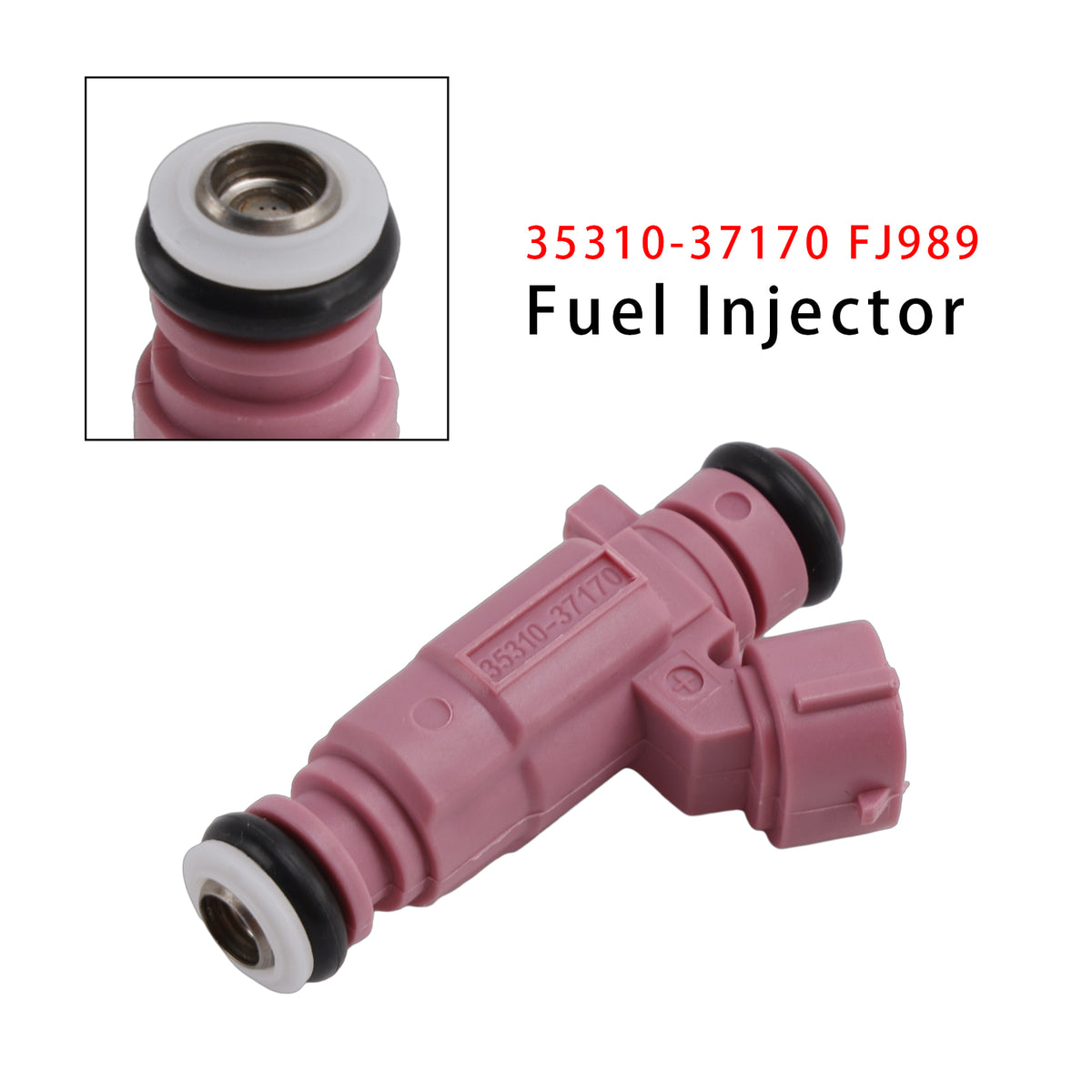 Hyundai Accent Kia Rio 2006-2011 35310-37170 FJ989 1PCS Fuel Injector