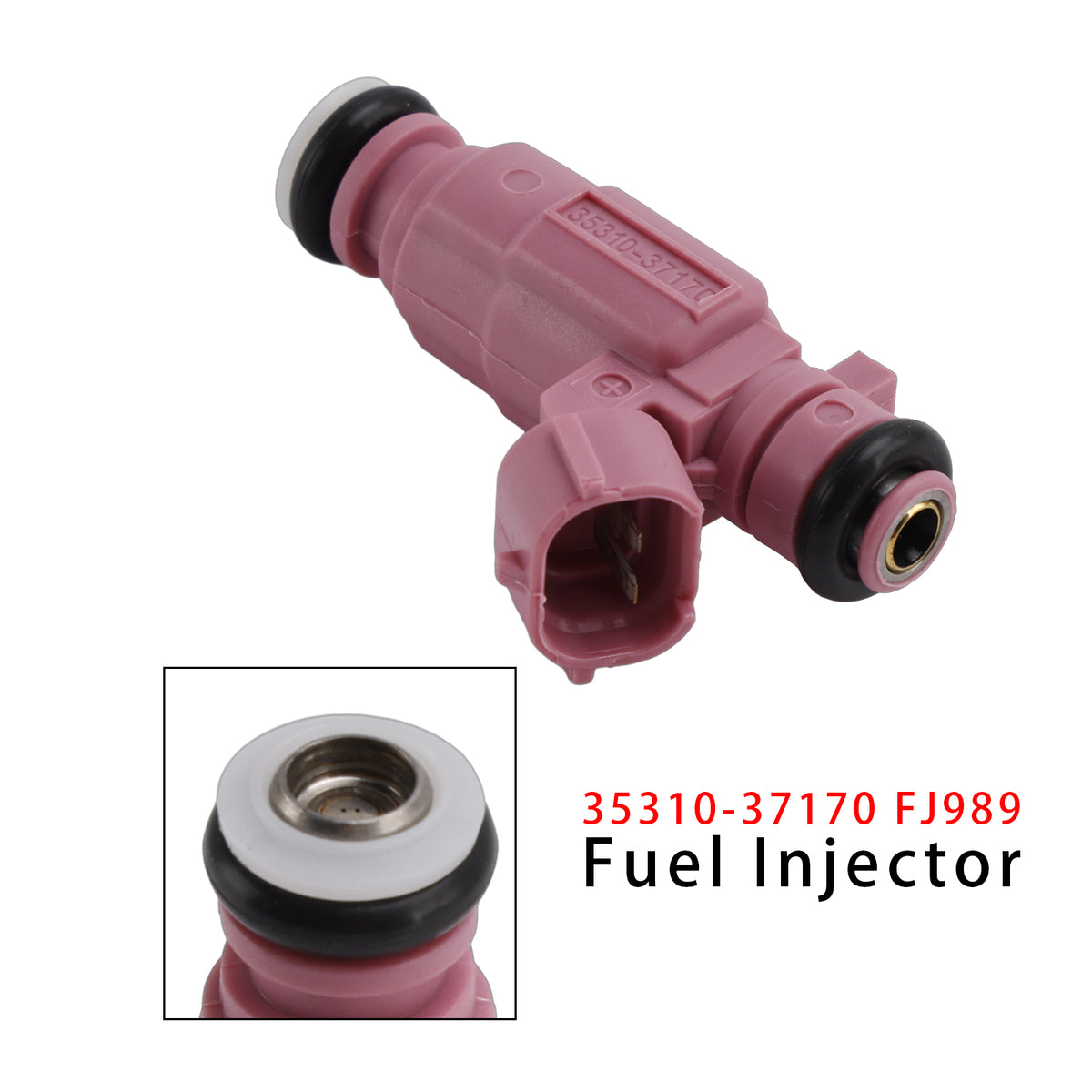 Hyundai Accent Kia Rio 2006-2011 35310-37170 FJ989 1PCS Fuel Injector