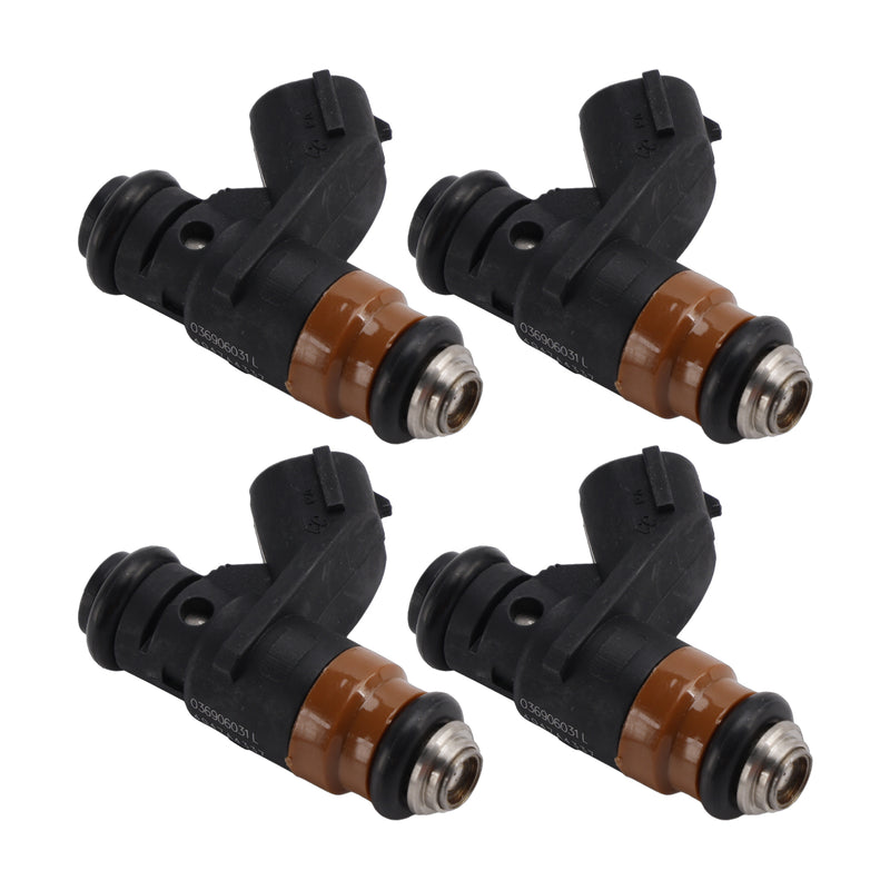 Seat Cordoba Ibiza Skoda Fabia VW Golf 1.4 1.6 036906031L 4PCS Fuel Injector