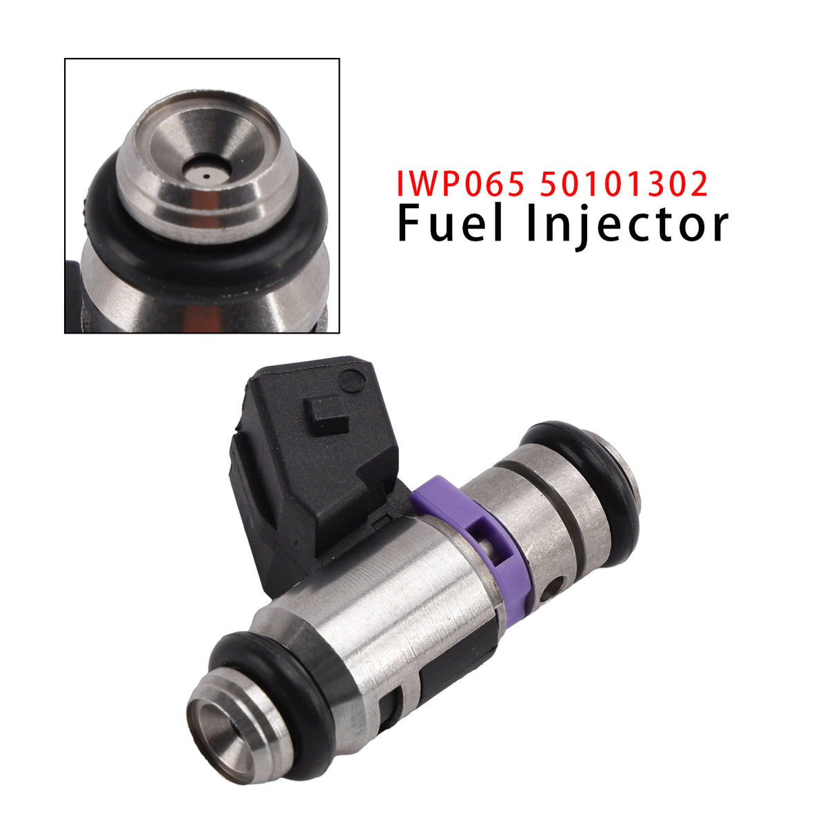 Fiat Panda 1.1 Punto 1.2 Seicento Doblo IWP065 50101302 1PCS Fuel Injector