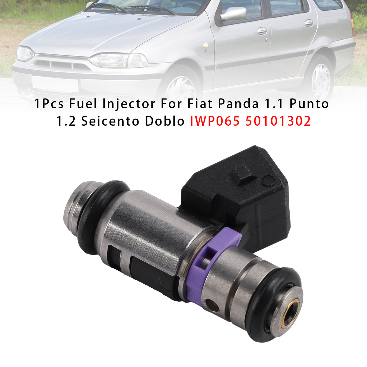 Fiat Panda 1.1 Punto 1.2 Seicento Doblo IWP065 50101302 1PCS Fuel Injector