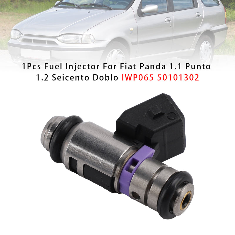 Fiat Panda 1.1 Punto 1.2 Seicento Doblo IWP065 50101302 1PCS Fuel Injector