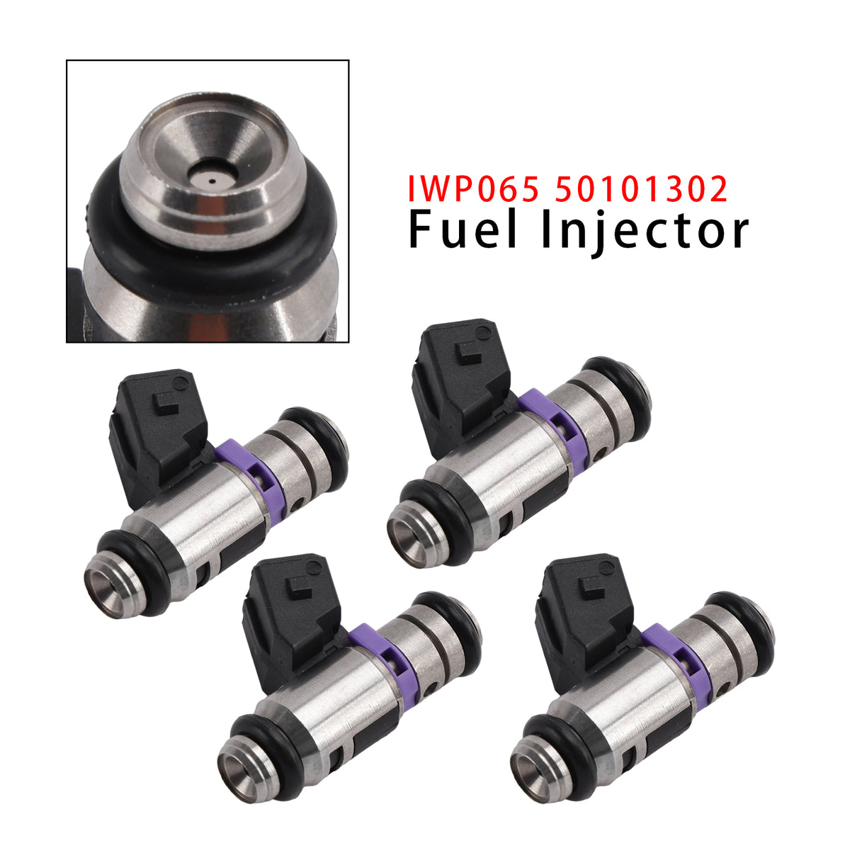Fiat Panda 1.1 Punto 1.2 Seicento Doblo IWP065 50101302 4PCS Fuel Injector