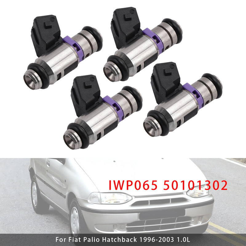 Fiat Panda 1.1 Punto 1.2 Seicento Doblo IWP065 50101302 4PCS Fuel Injector