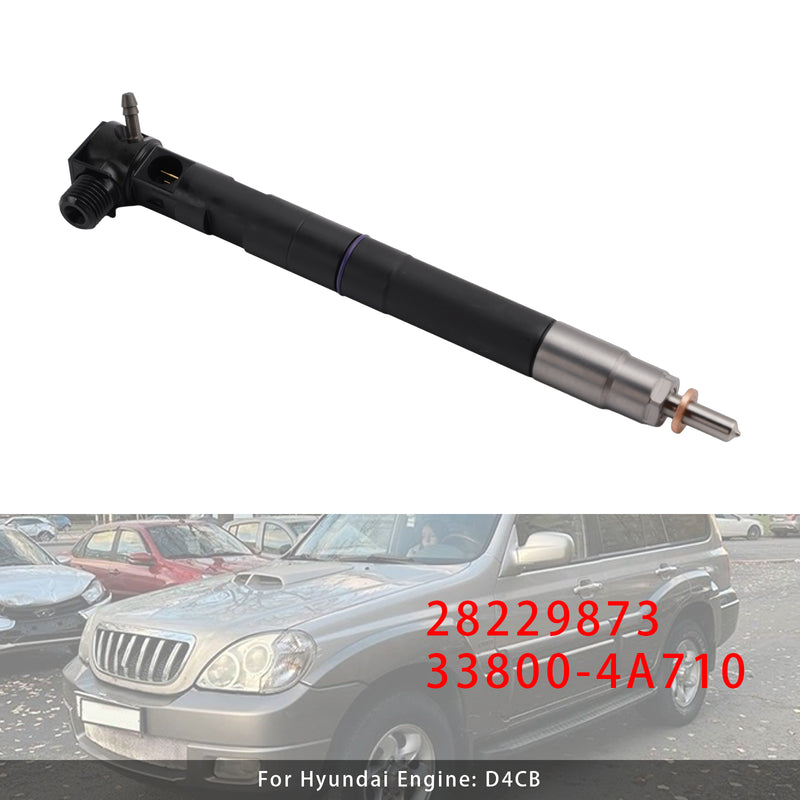 Hyundai KIA H1 2.5 CRDi Kia 28229873 33800-4A710 1PCS Common Rail Injector