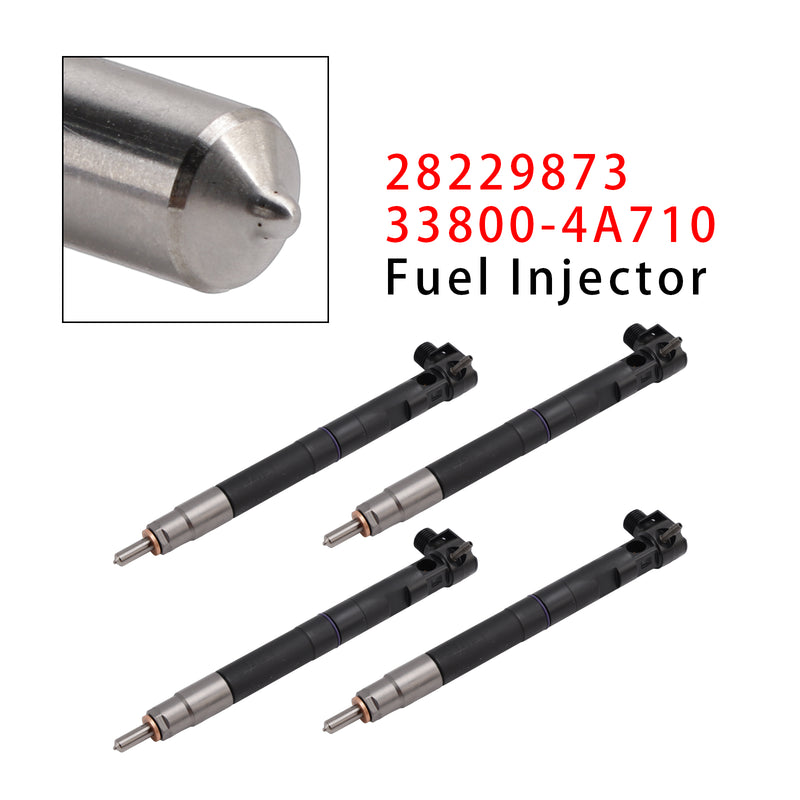 Hyundai KIA H1 2.5 CRDi Kia 28229873 33800-4A710 4PCS Common Rail Injector
