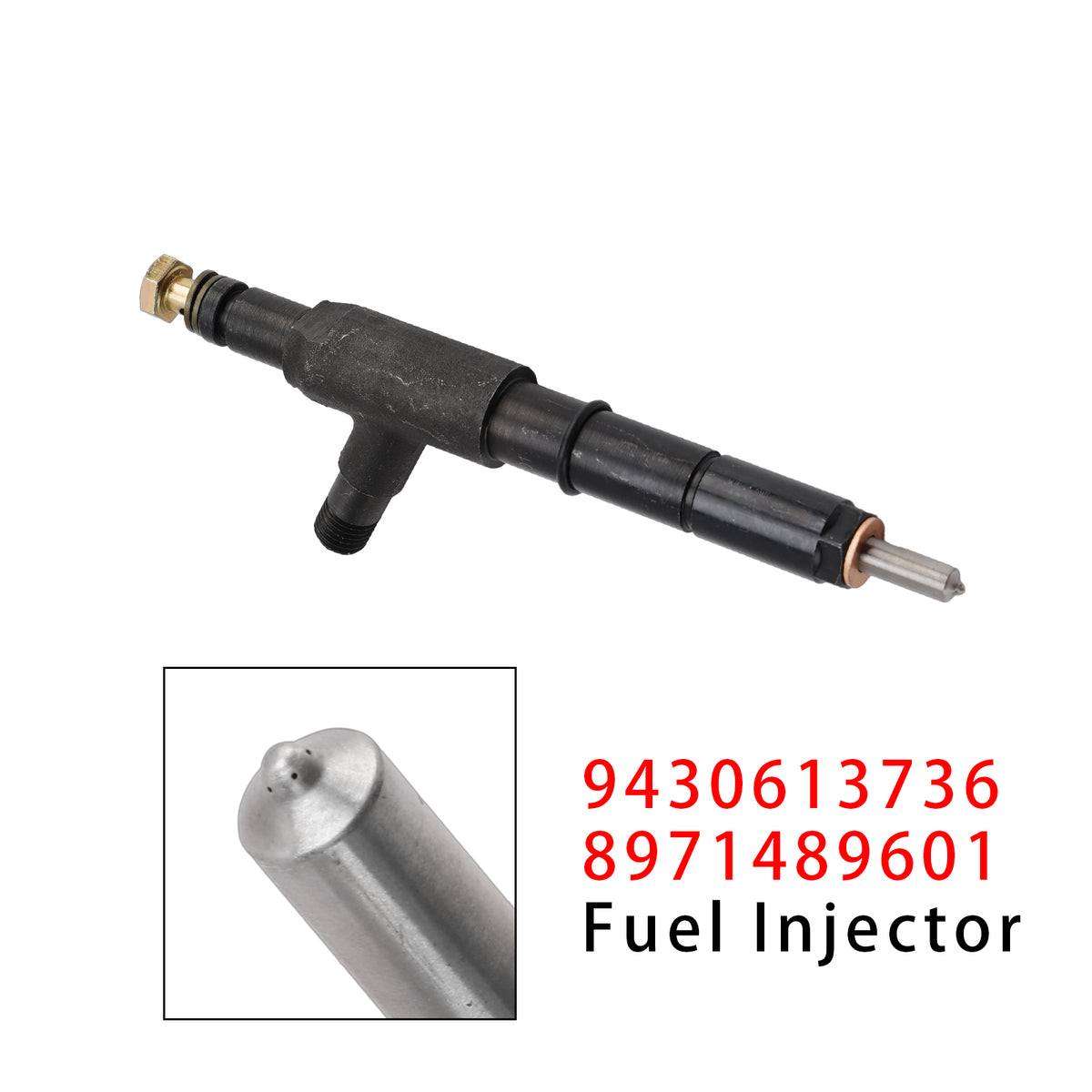 Isuzu 4HE1 4.8L 4HG1T 4.6L NPR NQR 9430613736 8971489601 1PCS Fuel Injector