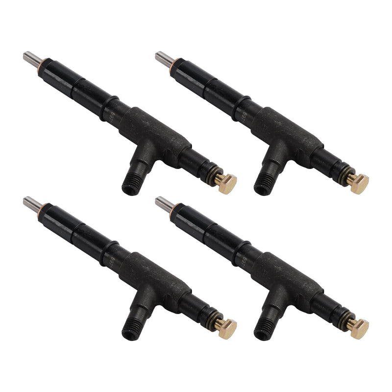 Isuzu 4HE1 4.8L 4HG1T 4.6L NPR NQR 9430613736 8971489601 4PCS Fuel Injector
