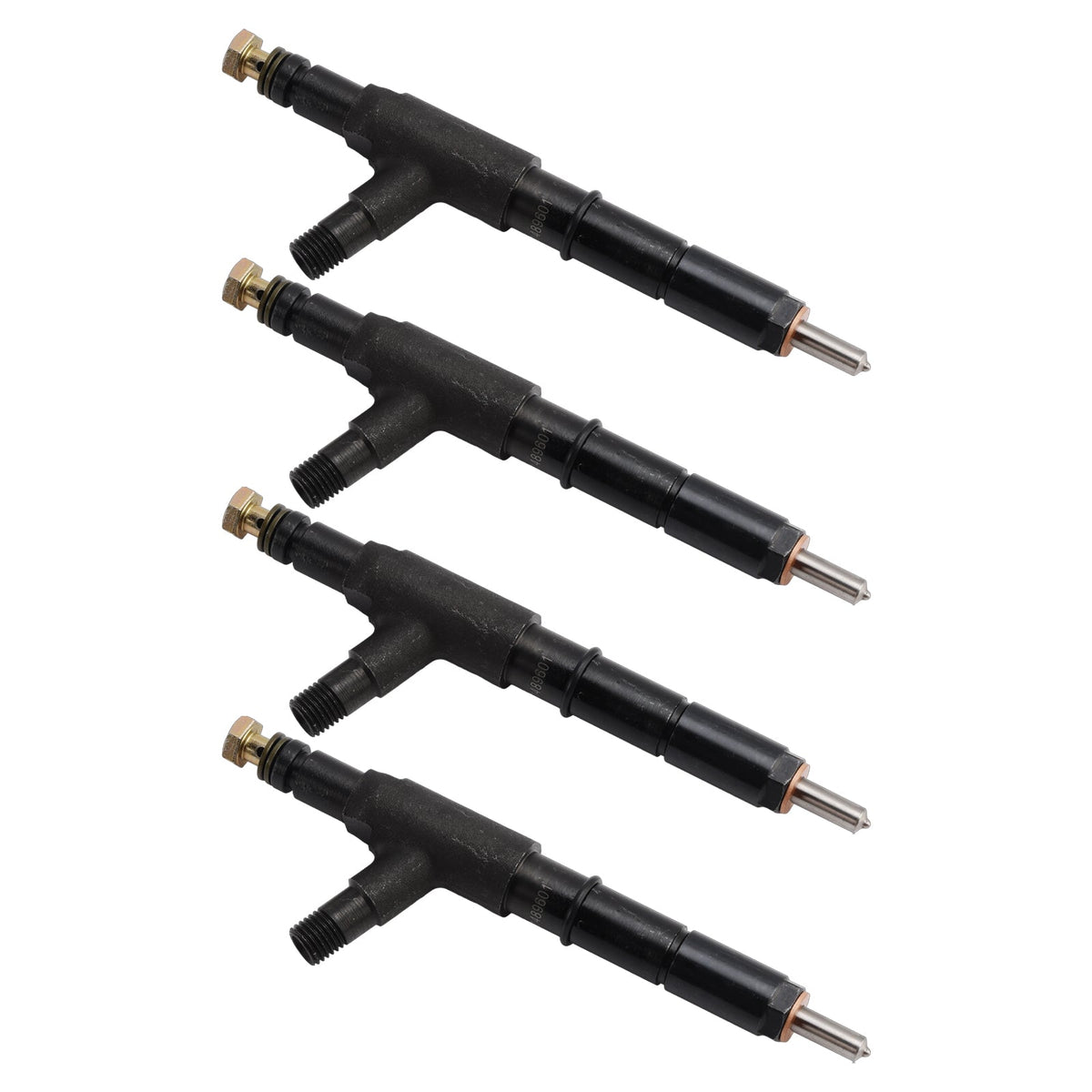 Isuzu 4HE1 4.8L 4HG1T 4.6L NPR NQR 9430613736 8971489601 4PCS Fuel Injector