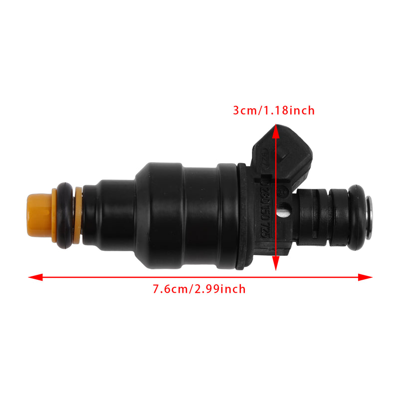 Opel Ascona Kadett Vauxhall Peugeot Volvo 0280150725 1PCS Fuel Injector