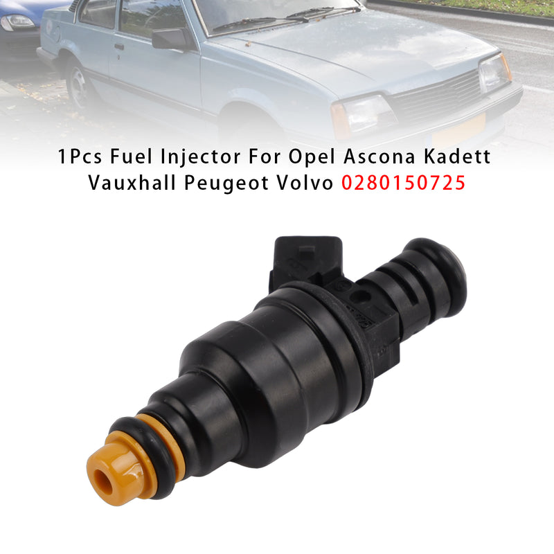 Opel Ascona Kadett Vauxhall Peugeot Volvo 0280150725 1PCS Fuel Injector