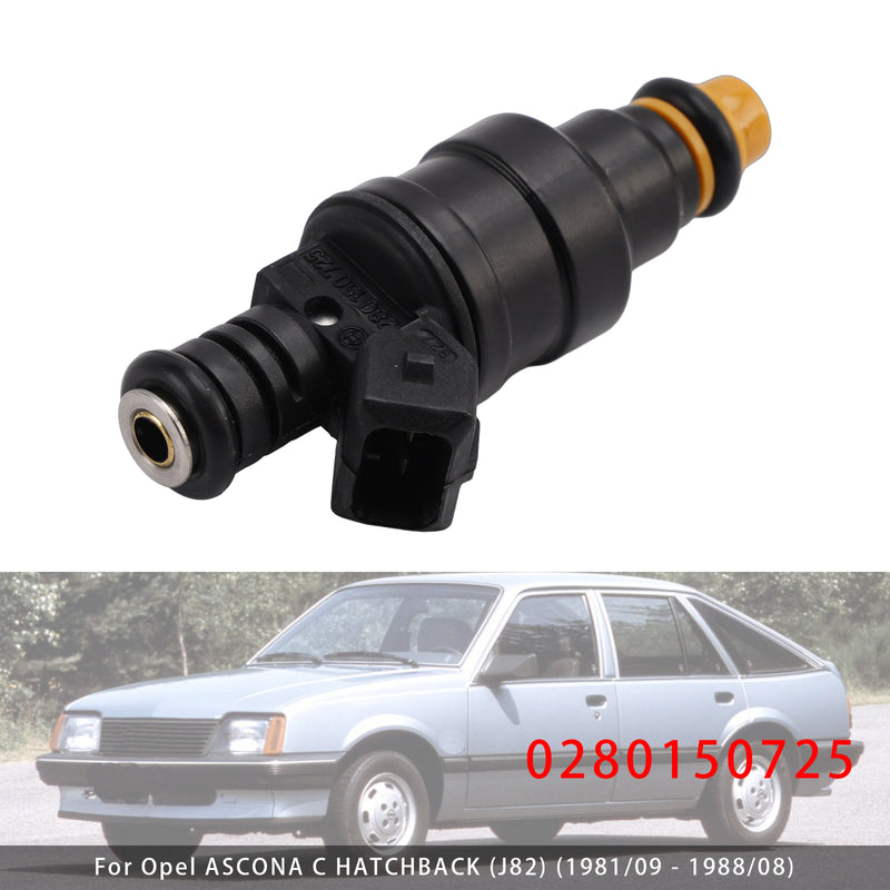 Opel Ascona Kadett Vauxhall Peugeot Volvo 0280150725 1PCS Fuel Injector