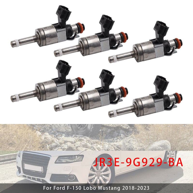 Ford F-150 Lobo Mustang 2018-2023 JR3E-9G929-BA 6PCS Fuel Injector