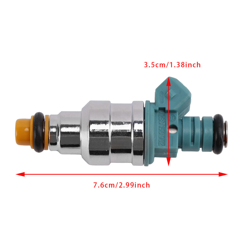 Volkswagen Golf Cabriolet Jetta Fox 1.8L I4 0280150902 4PCS Fuel Injector