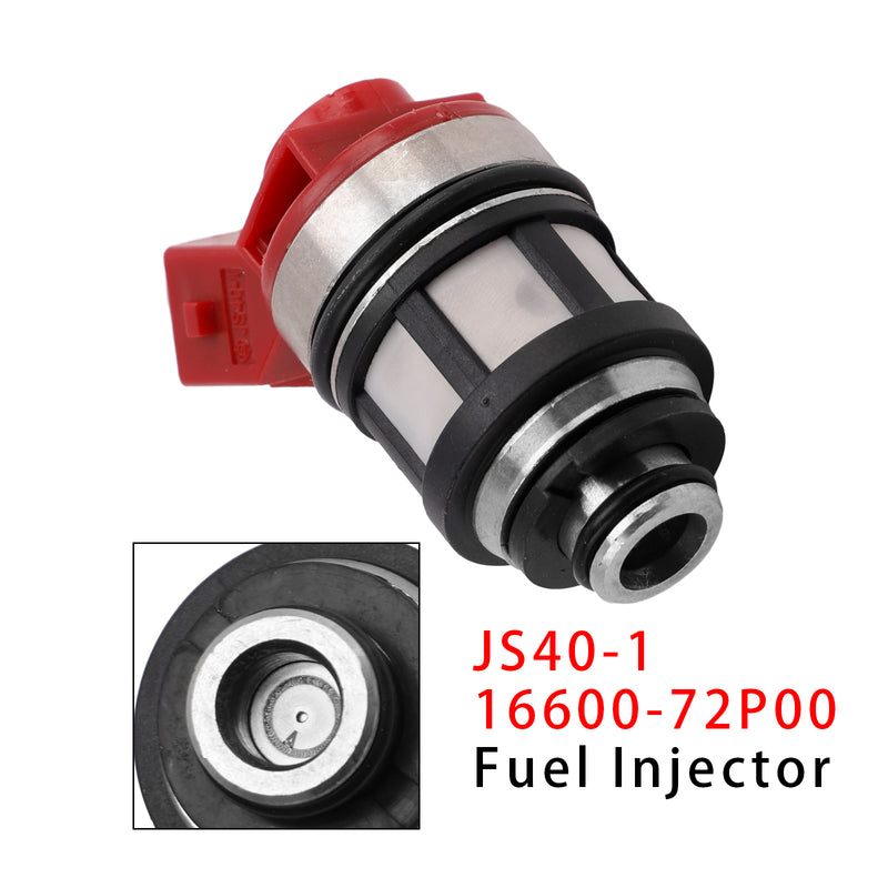 Nissan D21 XE Pickup 2.4L 1993-1995 JS40-1 16600-72P00 1PCS Fuel Injector