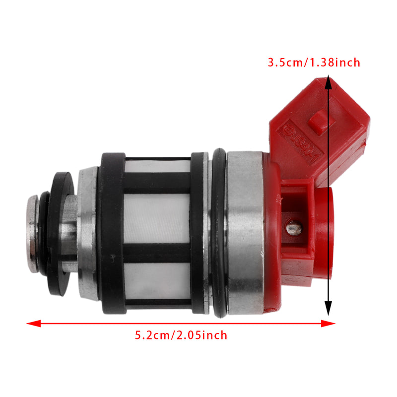 Nissan D21 XE Pickup 2.4L 1993-1995 JS40-1 16600-72P00 1PCS Fuel Injector