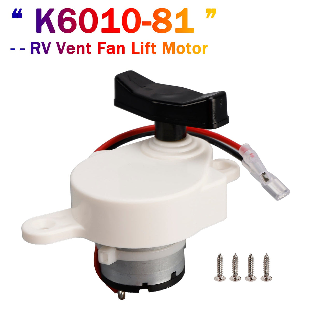 RV Vent Fan Lift Motor K6010-81 for Dometic Fan-Tastic Vent B Series