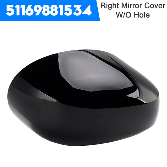 Right Mirror Cover W/O Hole 51169881534 for MINI Cooper F54 F55 F56 F57 20-24