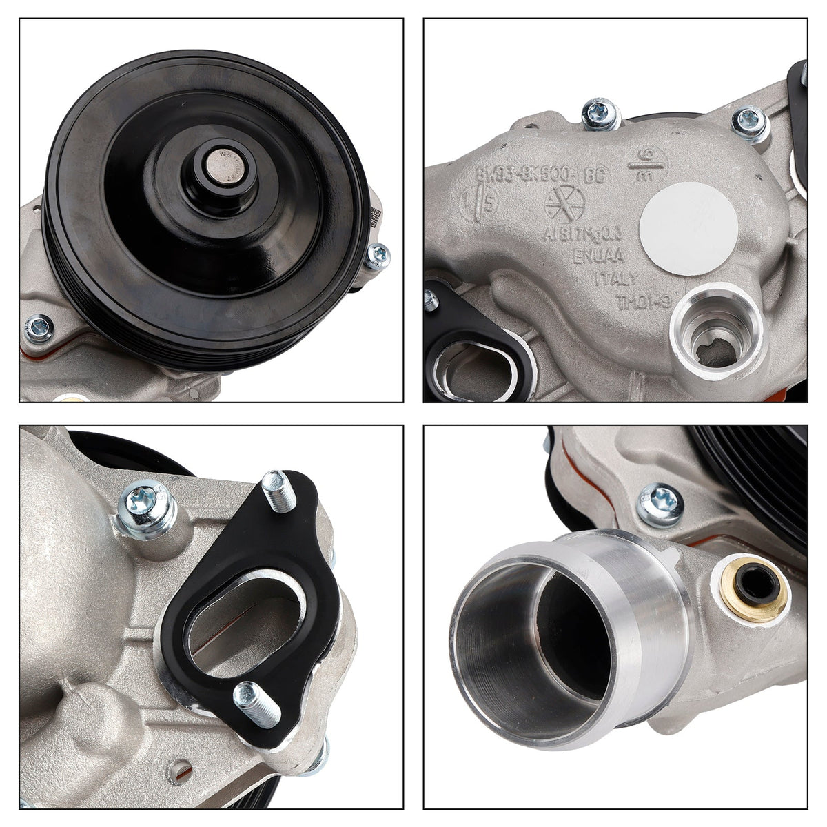 Land Rover 3.0L 5.0L Gas 2010-2019 LR097165 LR033993 Water Pump Kit