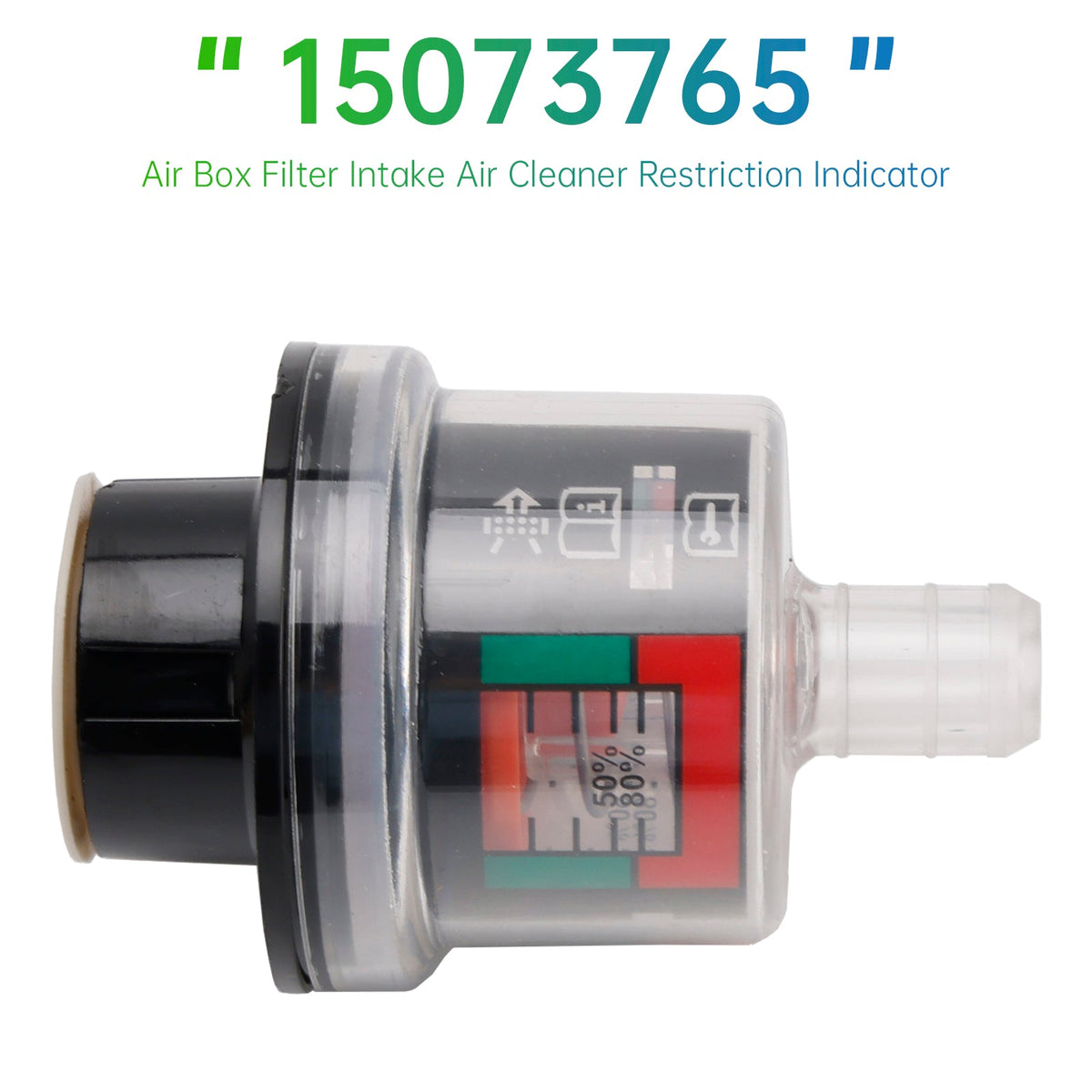 15073765 Air Box Filter Intake Air Cleaner Restriction Indicator for GM Truck