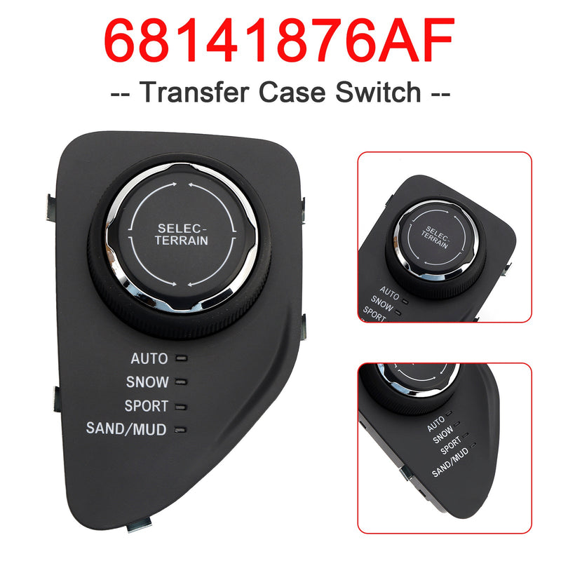 Transfer Case Switch for Jeep Cherokee 2014-2019 68141876AF 68141876AE