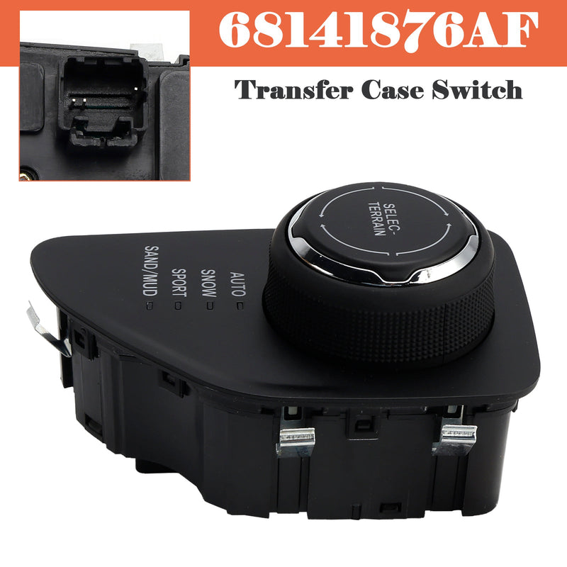 Transfer Case Switch for Jeep Cherokee 2014-2019 68141876AF 68141876AE