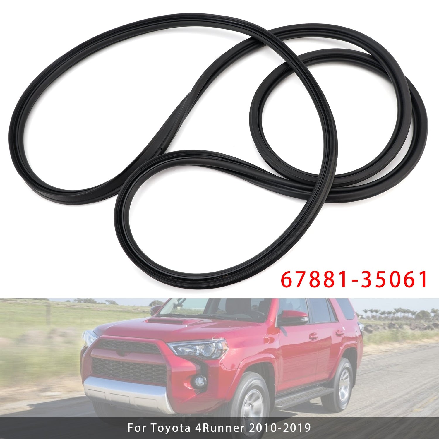 2010-2019 Toyota 4Runne Liftgate Seal 67881-35061