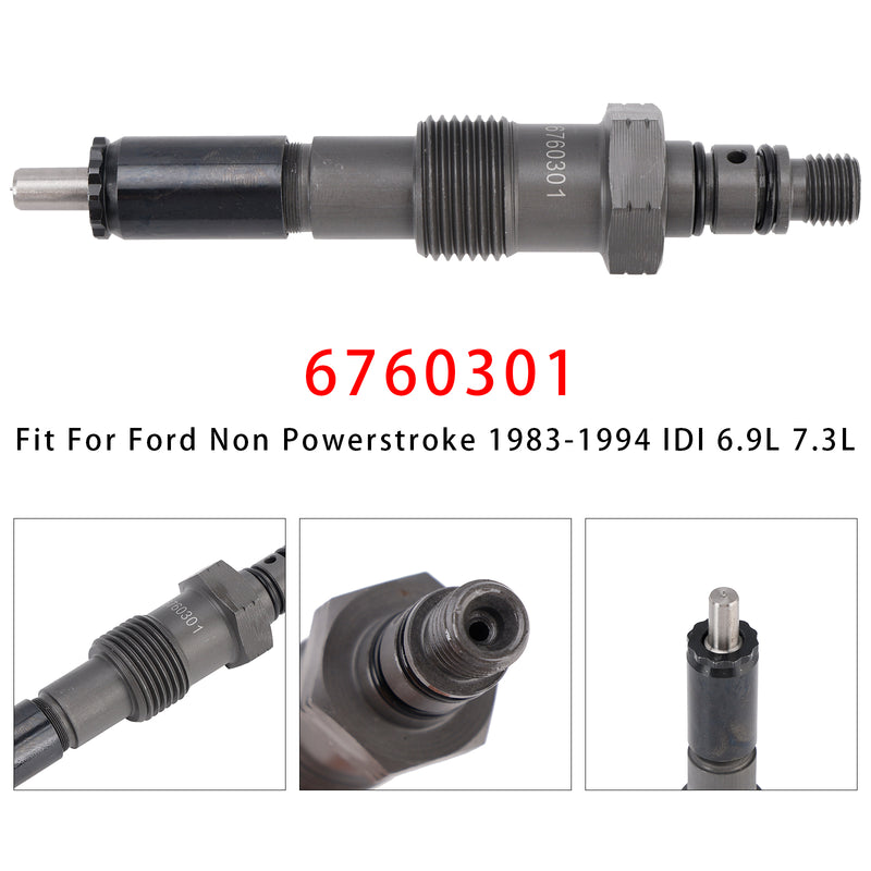 Ford Non Powerstroke Diesel 1983-1994 IDI 6.9L 7.3L 6760301 1PCS Fuel Injector