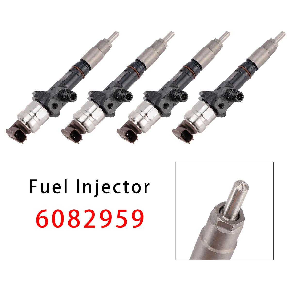Caterpillar CAT C3.3B 257D 277D 287D 259D 289D 6082959 4PCS Fuel Injector