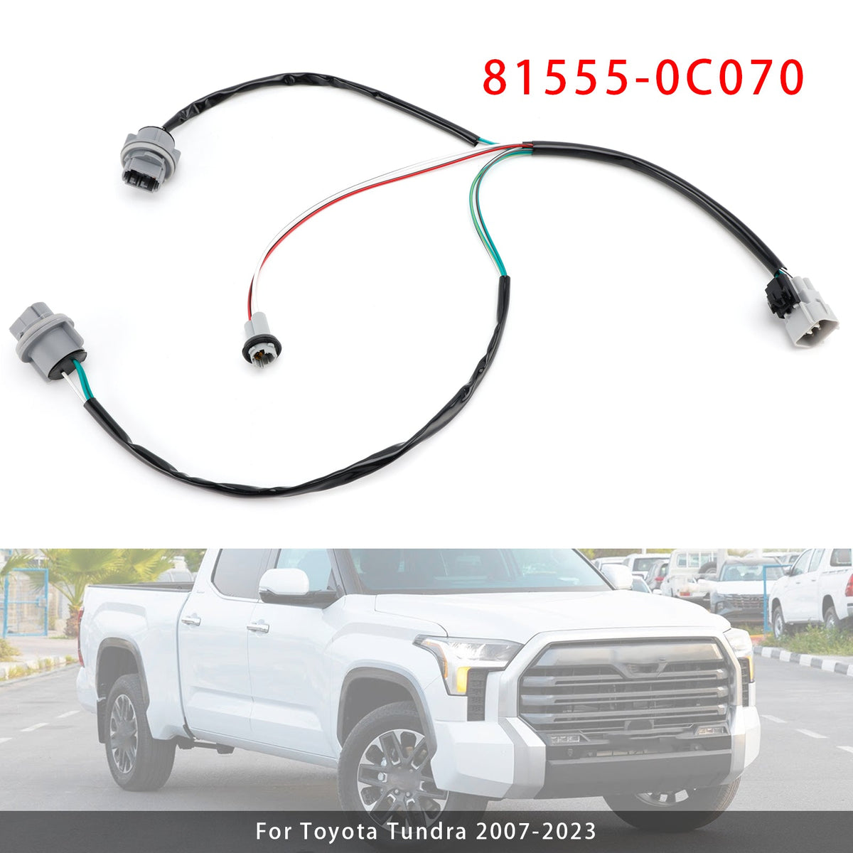 Rear Right Tail Light Harness For Toyota Tundra 2007-2023