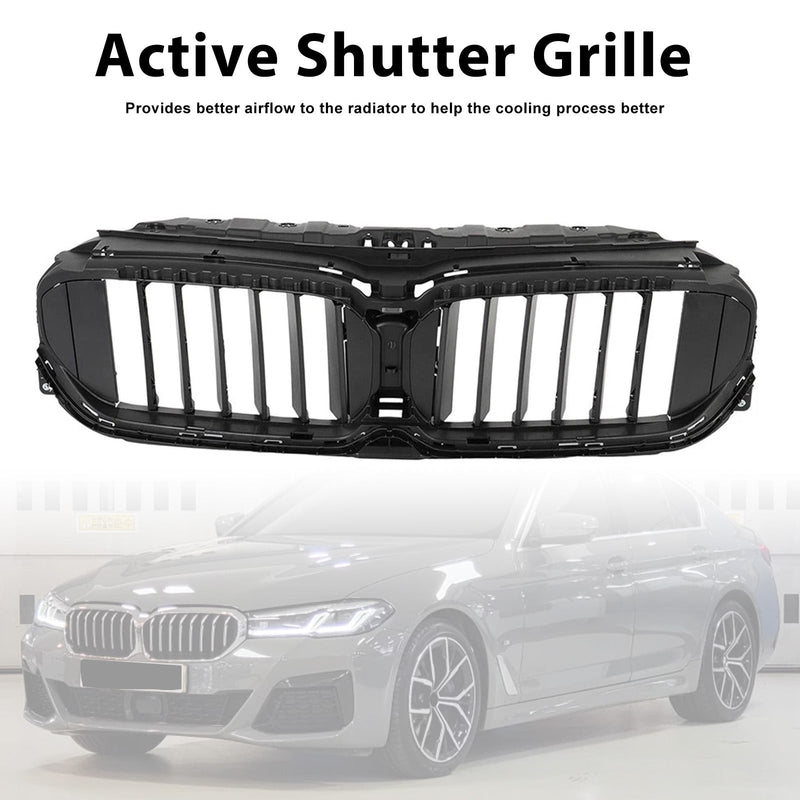 2021-2023 BMW 5 series G30 G31 Front Radiator Active Grille Air Shutter W/Motor 51119498612