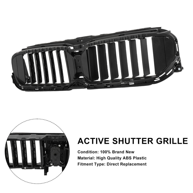 BMW 5 series G30 G31 2021-2023 Front Radiator Active Grille Air Shutter W/Motor 51119498612