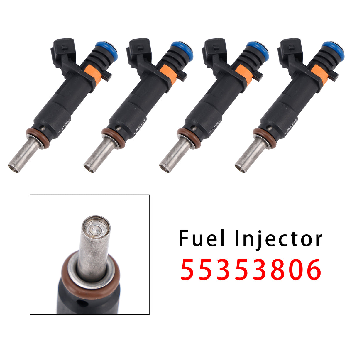 Vauxhall Astra Insignia A Chevrolet Cruze Trax 55353806 4PCS Fuel Injector