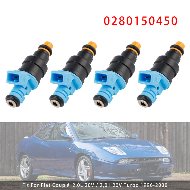 Fiat Lancia kappa Coupe 2.0 20V Turbo 0280150450 4PCS Fuel Injector