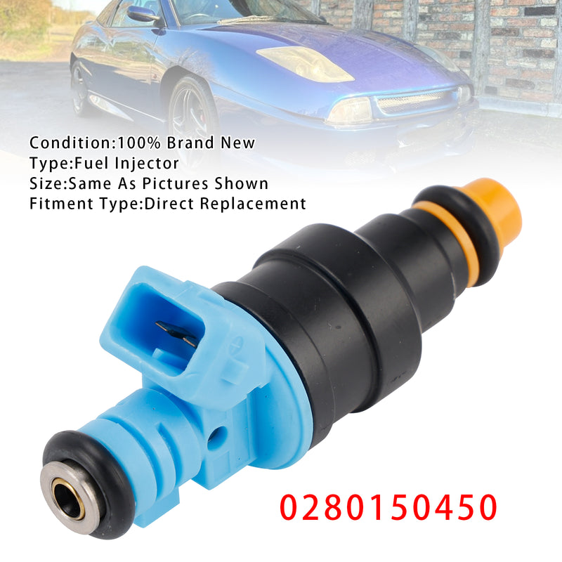 Fiat Lancia kappa Coupe 2.0 20V Turbo 0280150450 1PCS Fuel Injector