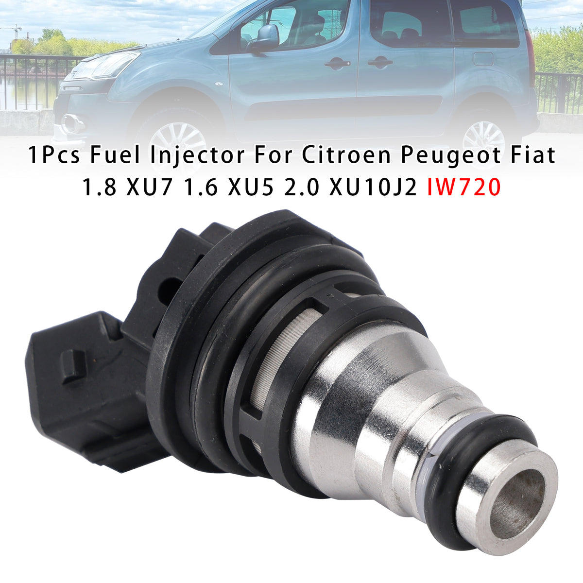 Citroen Peugeot Fiat 1.8 XU7 1.6 XU5 2.0 XU10J2 IW720 1PCS Fuel Injector